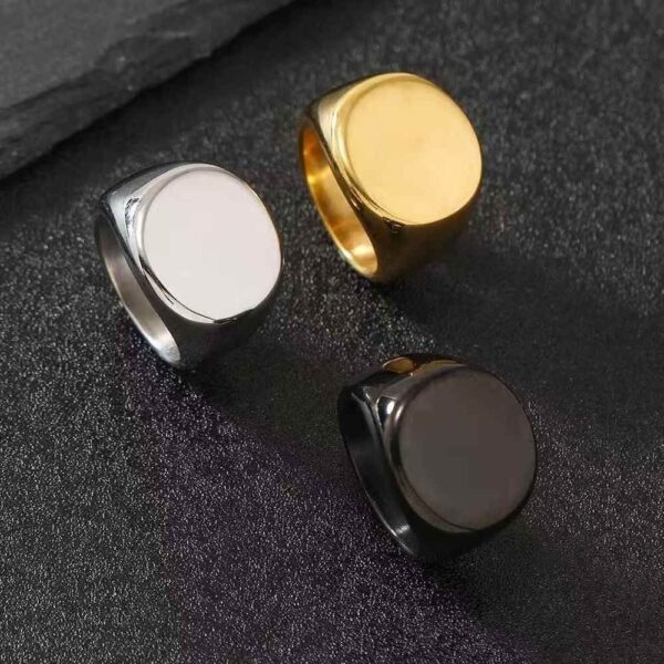 Bague chevalière pour femmes – Image 3